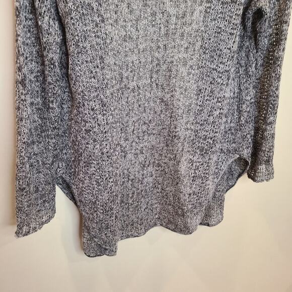 Eileen Fisher Size XS Grey Open Front Linen Cardigan - Picture 11 of 11